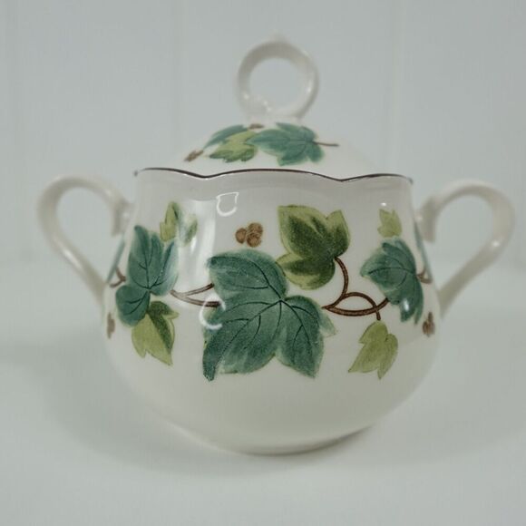 Nikko Tableware Casual Living Greenwood Collection Pitcher, Sugar Bowl & Creamer - Picture 10 of 16